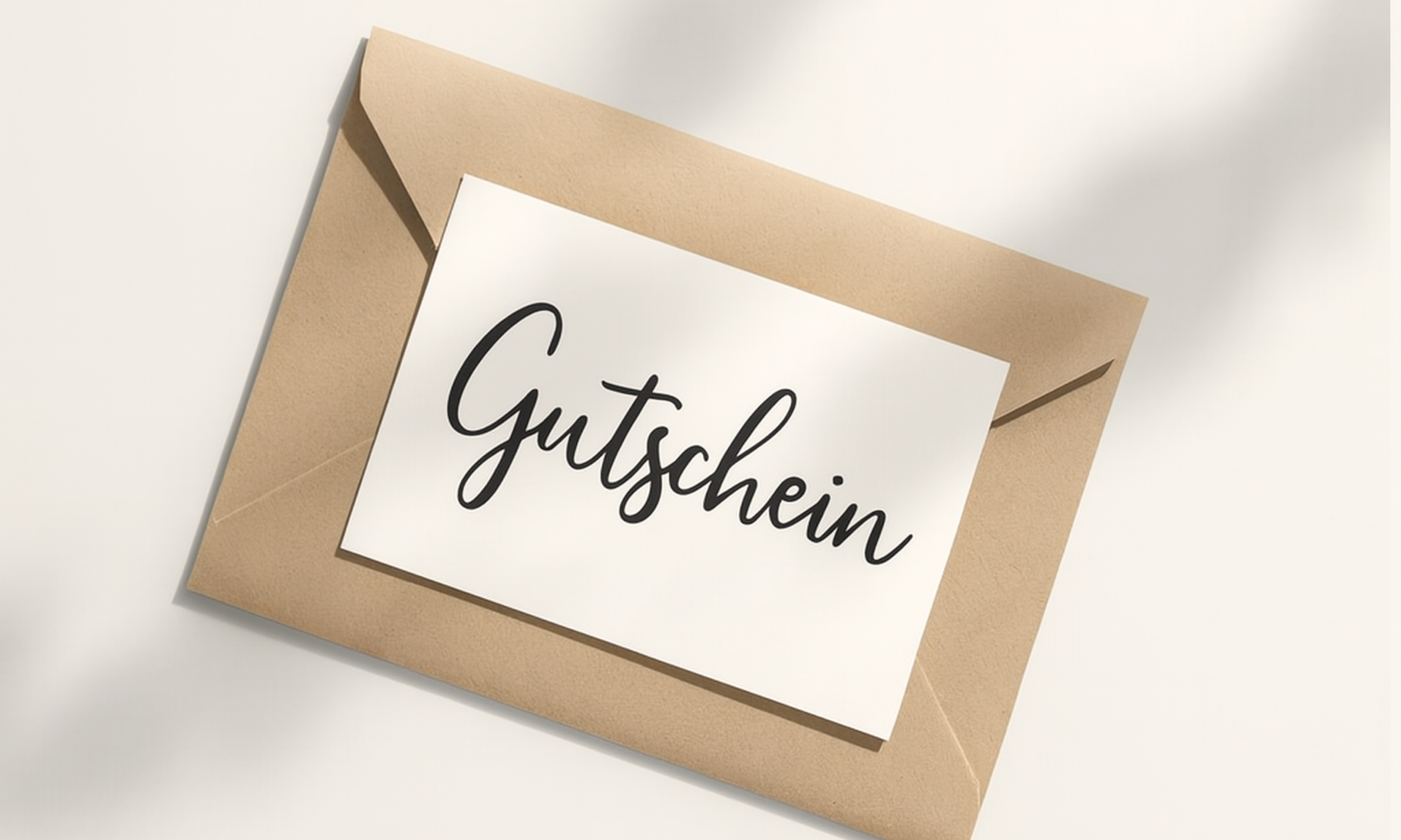 Gutschein Gutscheine verschenken
