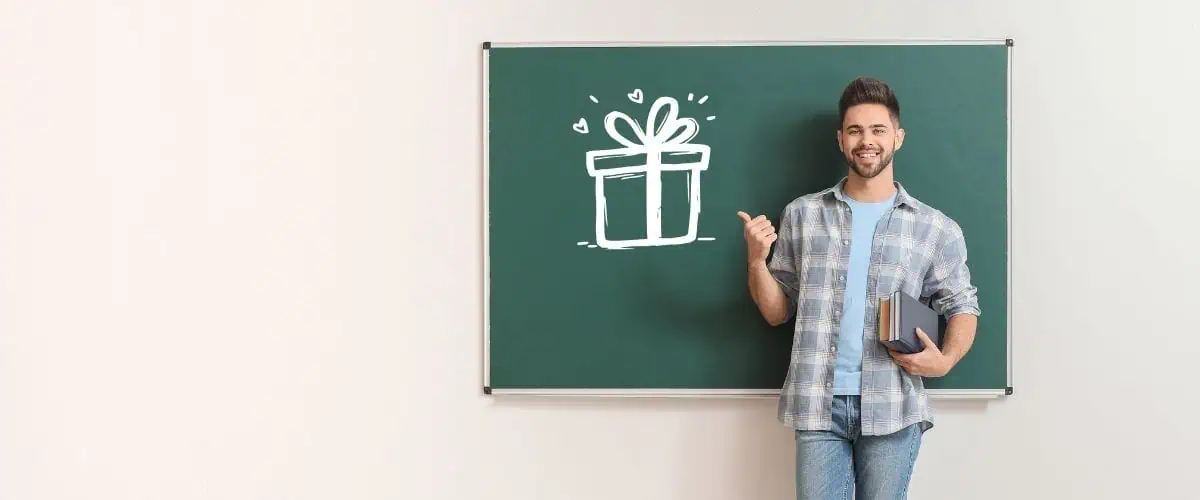 Schule Geschenke für den Lehrer
