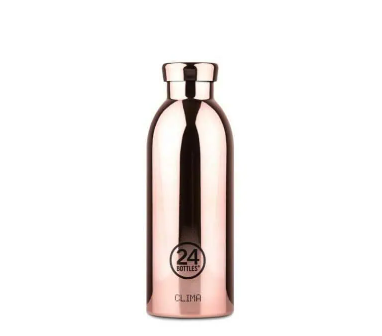 24Bottles – CLIMA – Isolierflasche aus Edelstahl – 500ml – Rose Gold