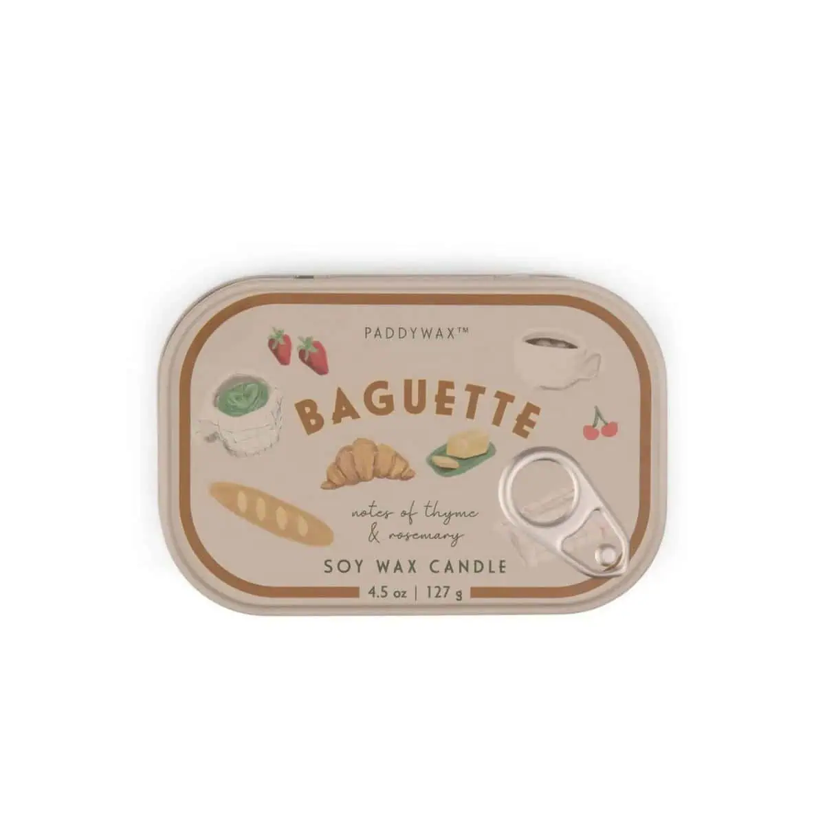 essen Geschenk zur essenseinladung Kerze in der Dose