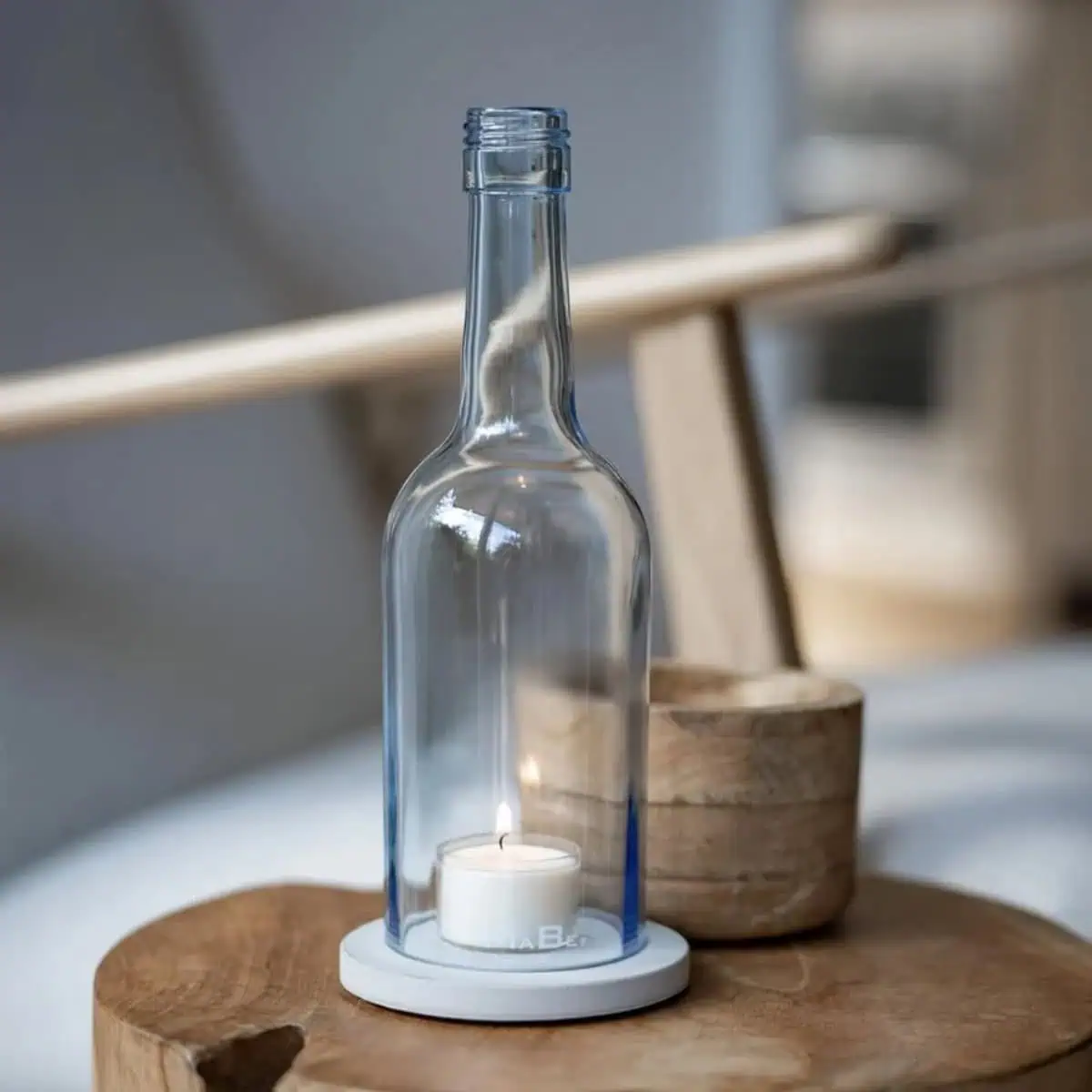 Essen Mitbringsel Essenseinladung Glas Teelicht