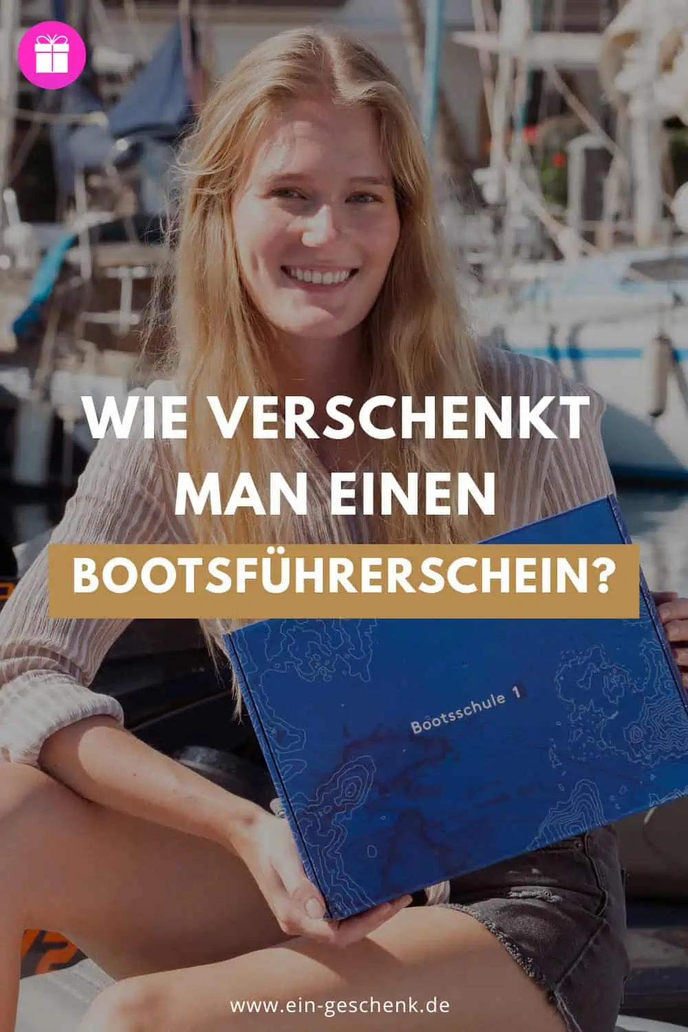 Männer Bootsführerschein verschenken