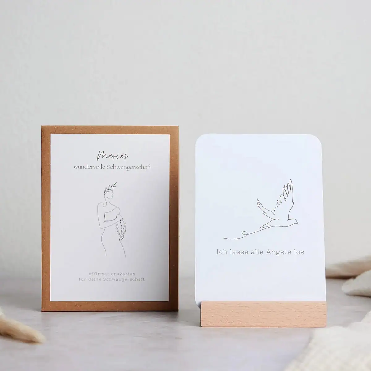 Geschenke Schwangere Affirmationskarten für Schwangere schönes Geschenk