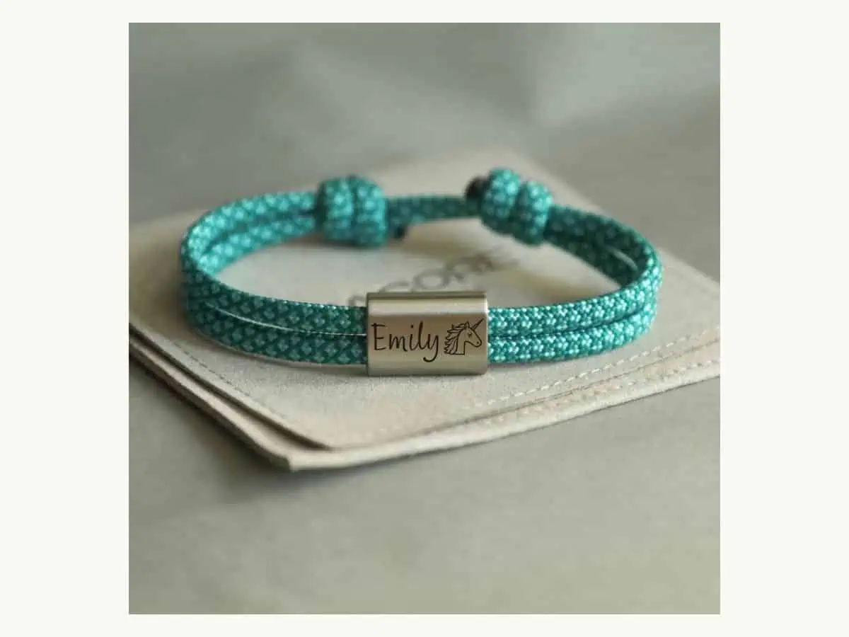 Schule Geschenk zur Einschulung Oma und Opa, Armband