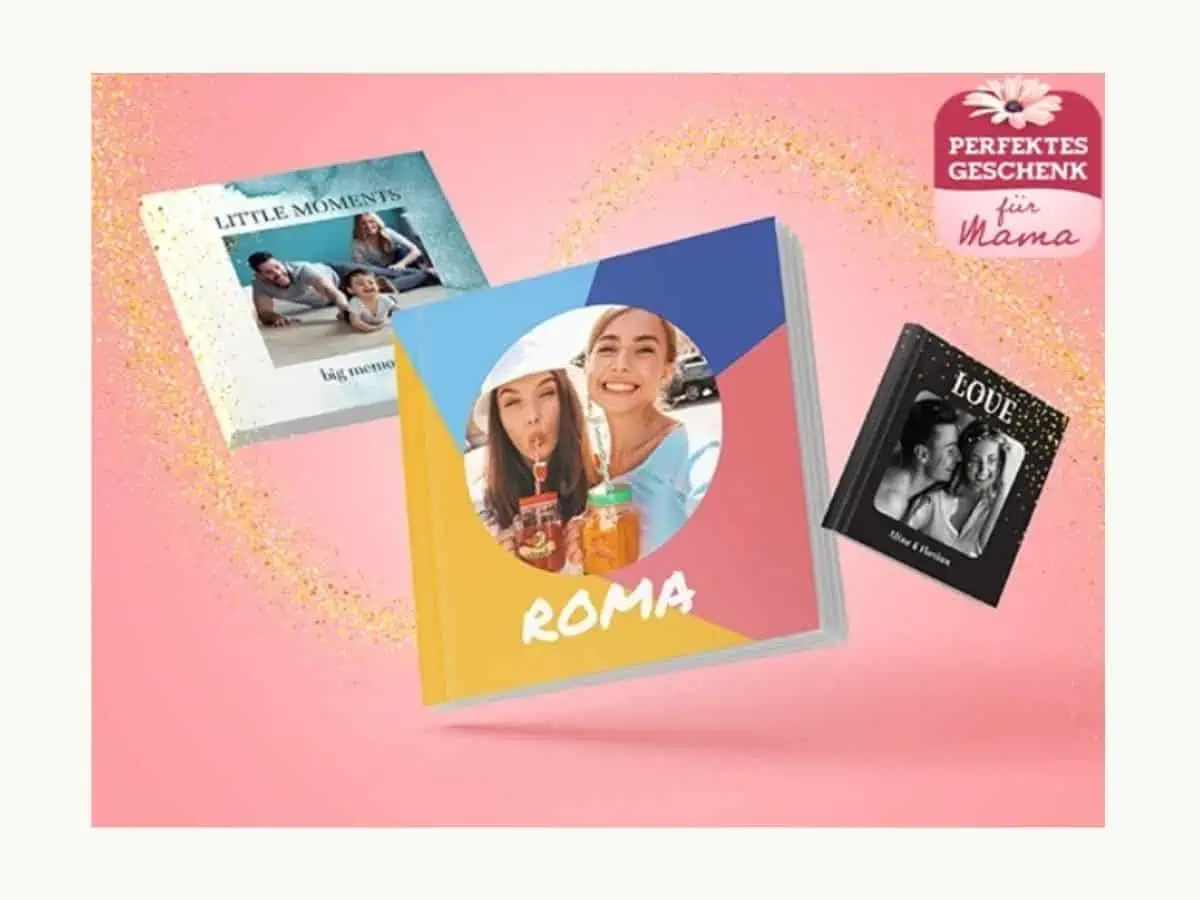 Muttertag personalisiertes Fotoalbum als Geschenk zum Muttertag