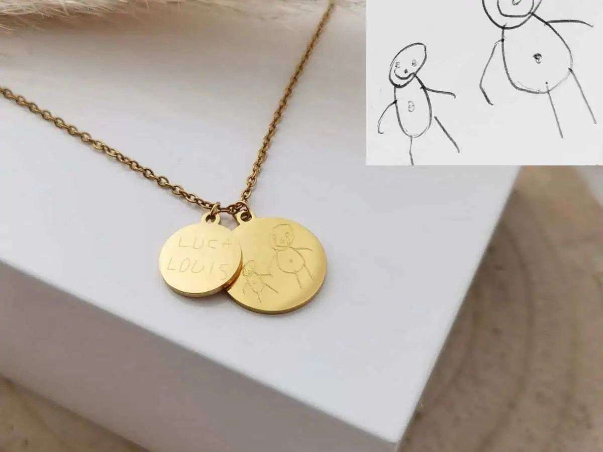 Muttertag Personalisierte Kette als Geschenk zum Muttertag