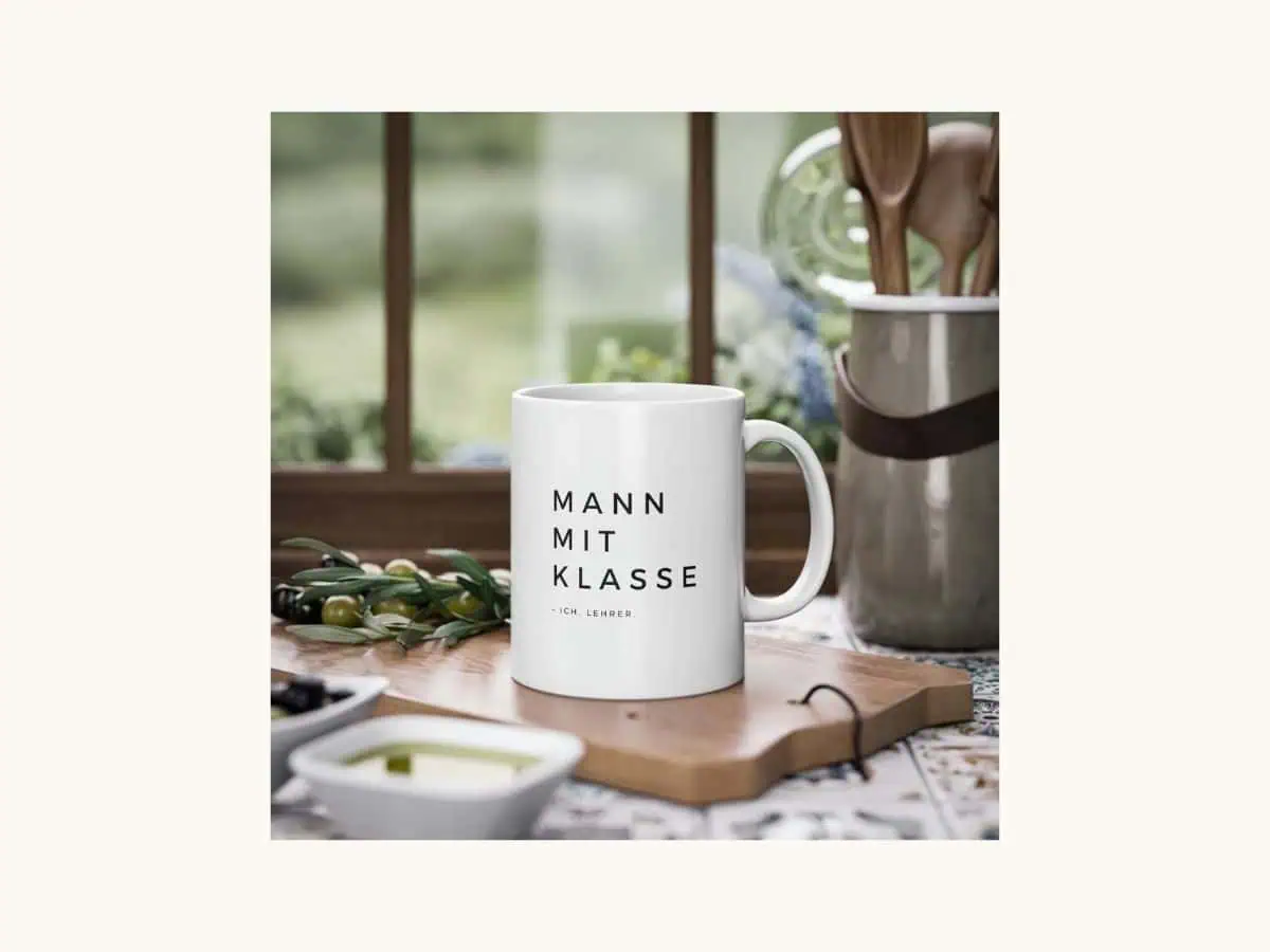 Schule Abschiedsgeschenk für den Lehrer