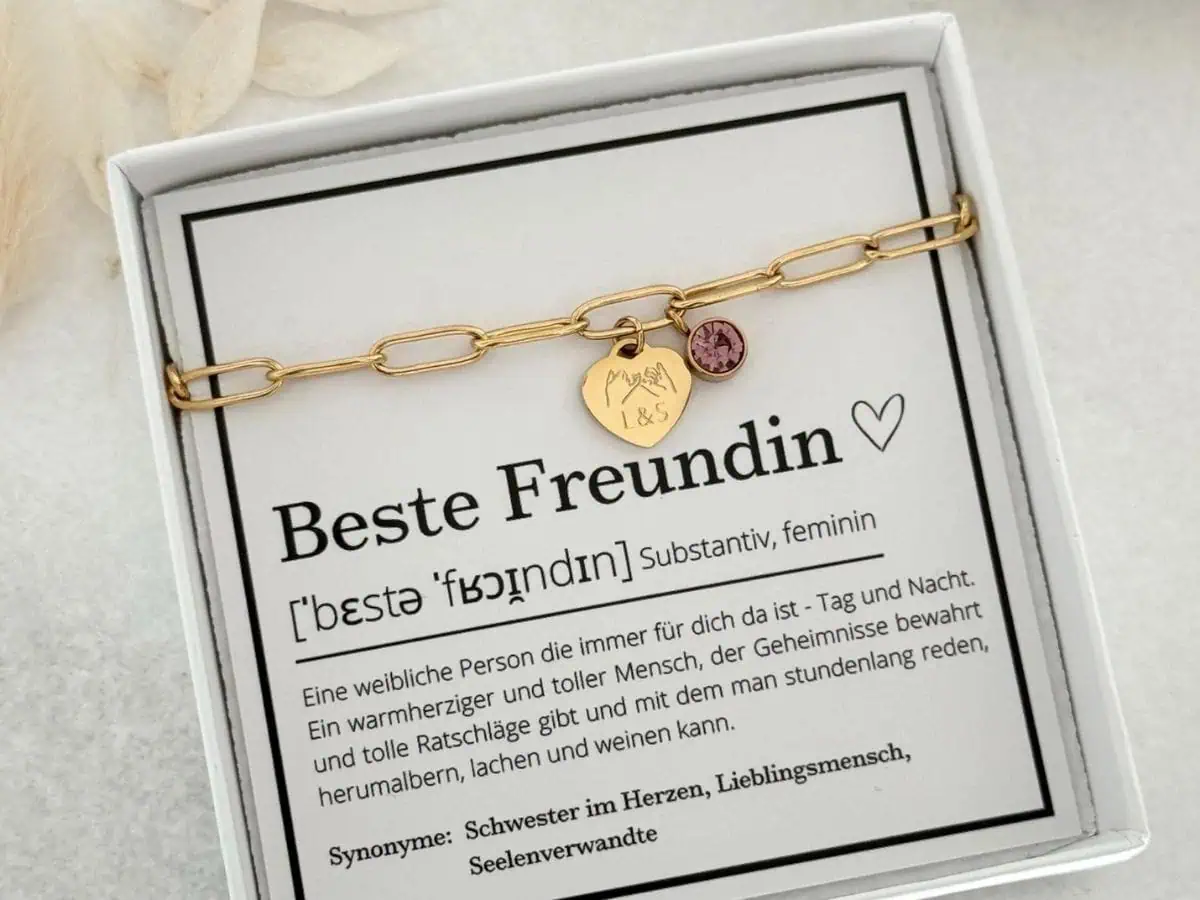 Frauen Armband beste Freundin