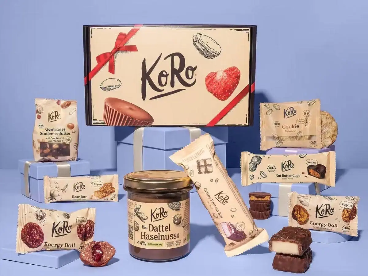 Geschenkbox Snack Geschenkbox Koro