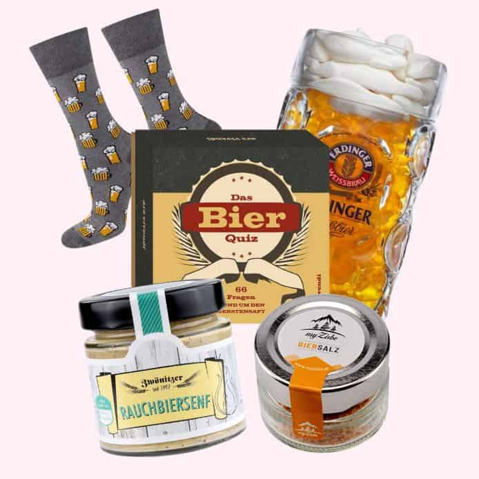 Box mit Biergeschenken
