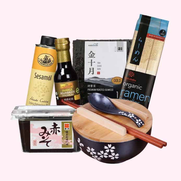 ramennudeln ramenschüssel sesamöl