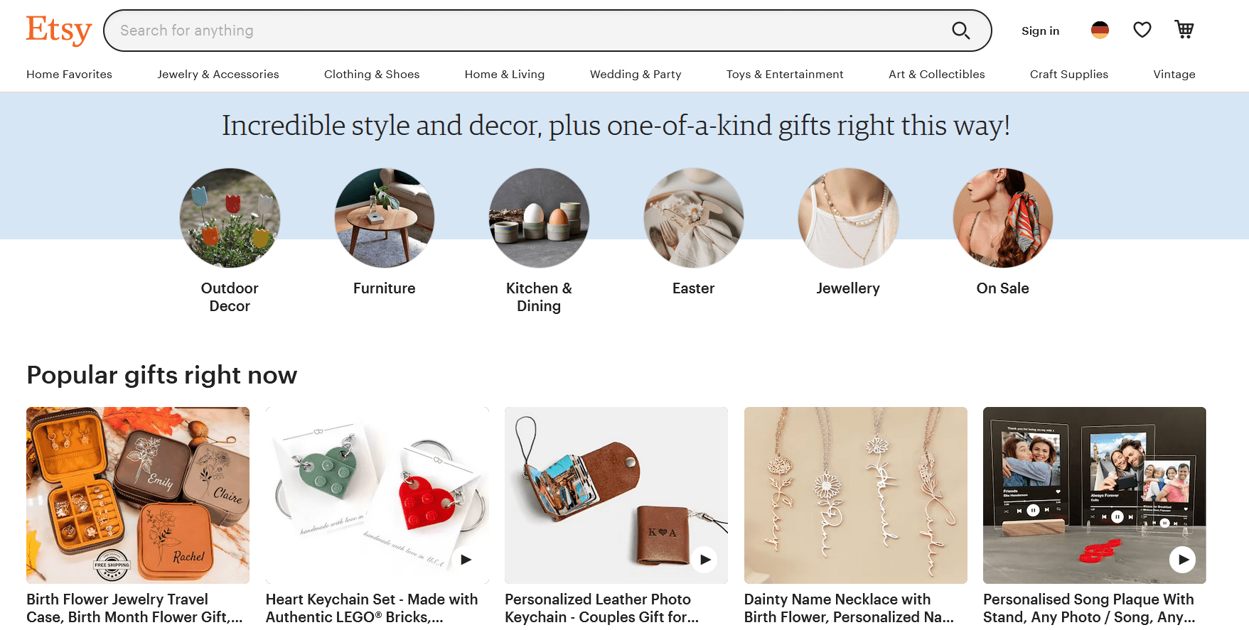 website etsy