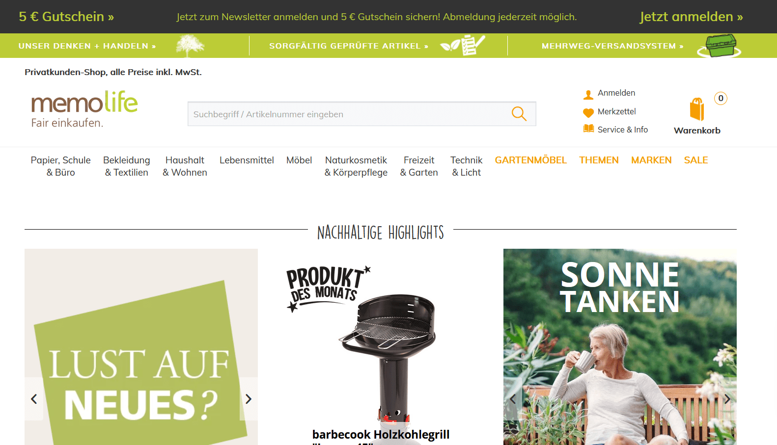 website memolife