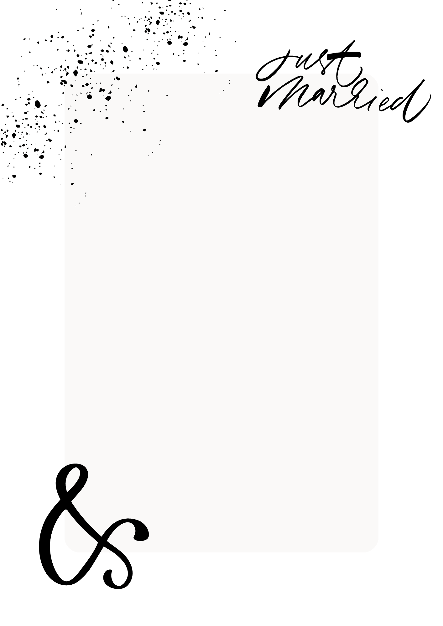 briefpapier vorlage hochzeit