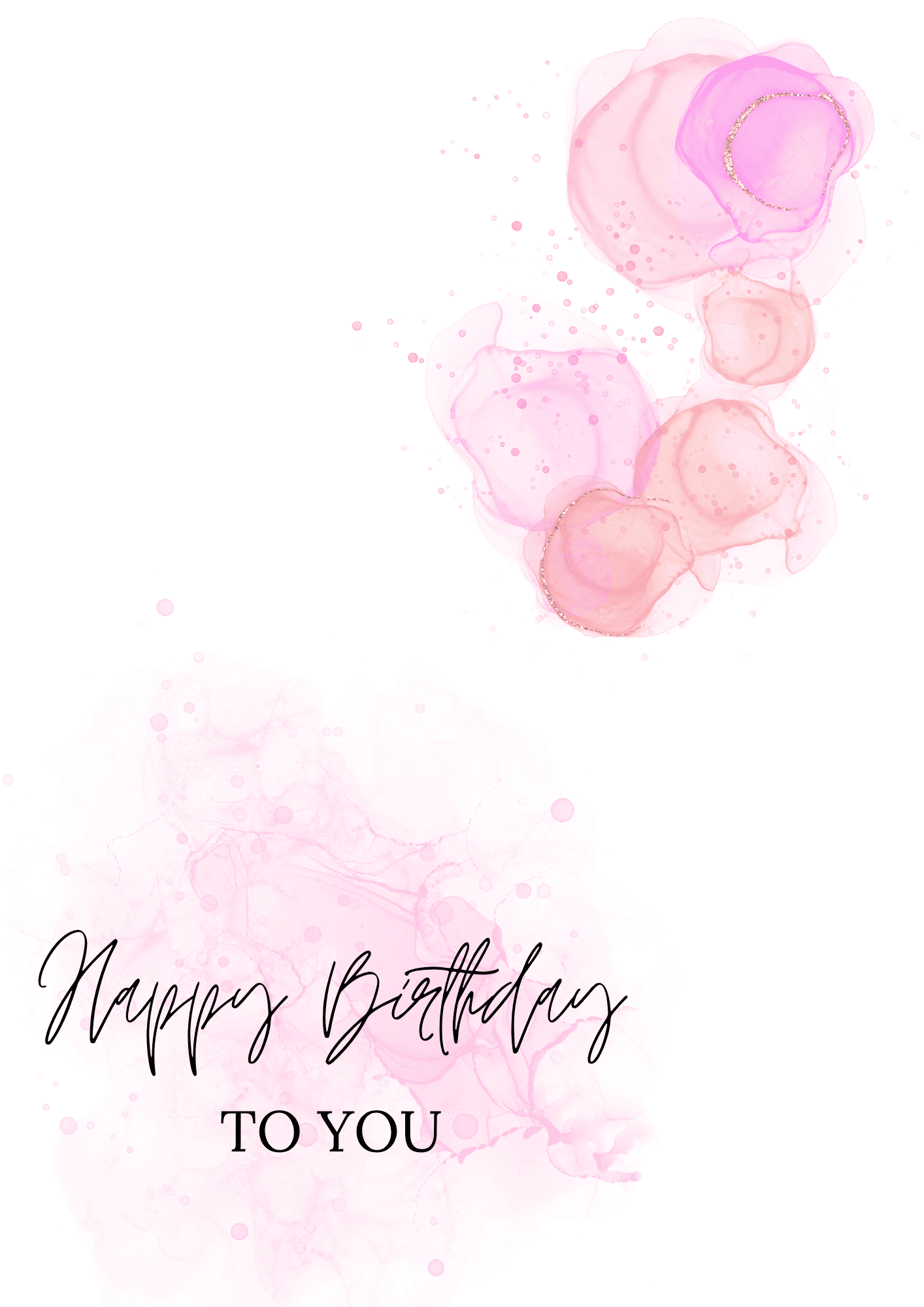 briefpapier vorlage geburtstag