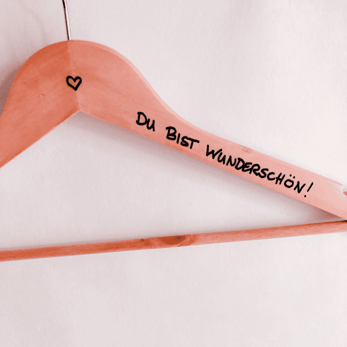 DIY Geschenke Kleiderbügel