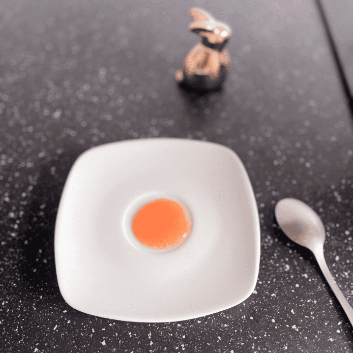 Teller mit Konfitüre