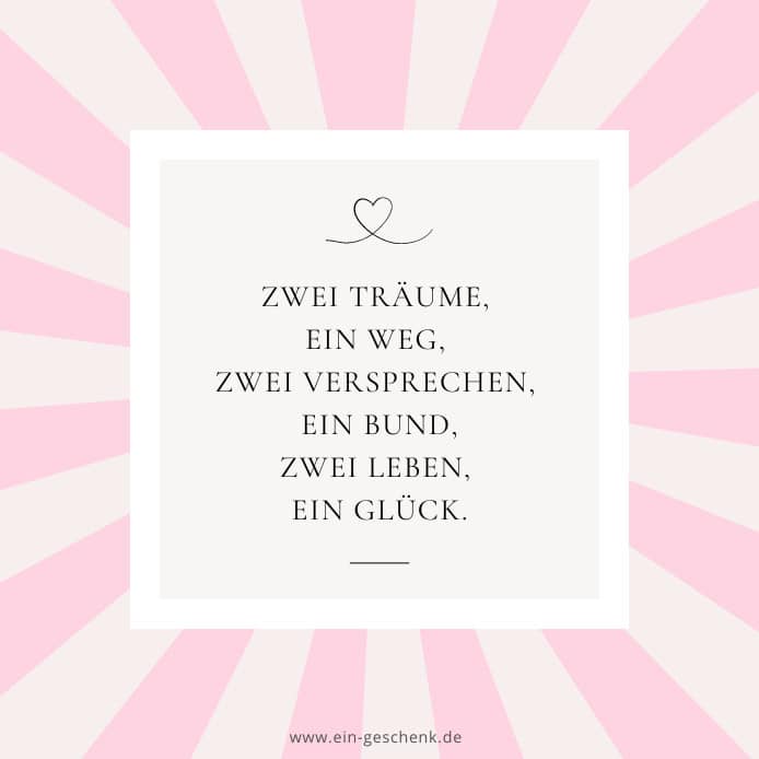 Glückwünsche zur Hochzeit
