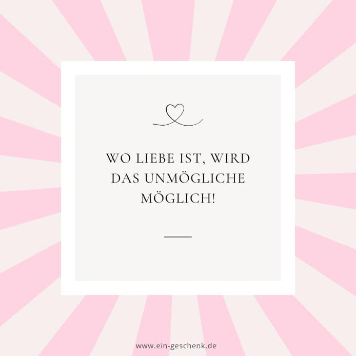 Sprüche zur Hochzeit