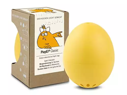 PiepEi Classic Gelb - Singende Eieruhr zum Mitkochen