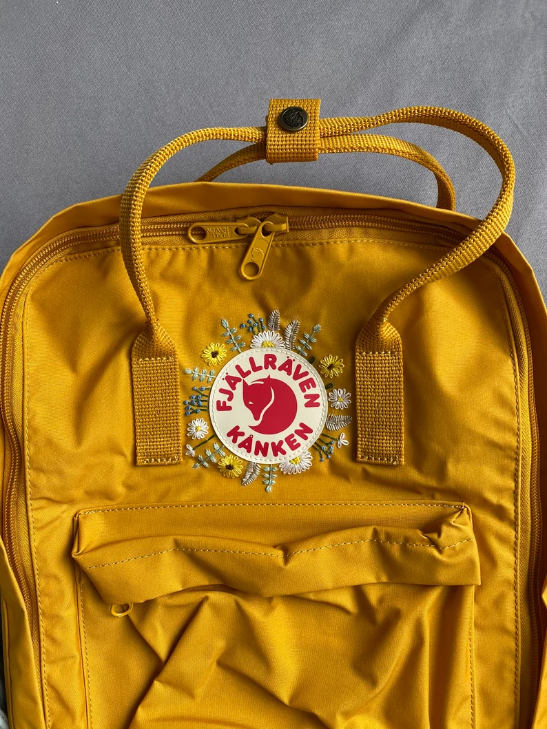 Fjällräven Kånken Rucksack individuell bestickt