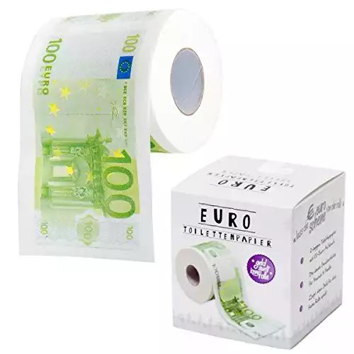 Euro Währung Klopapier Toilettenpapier Euro