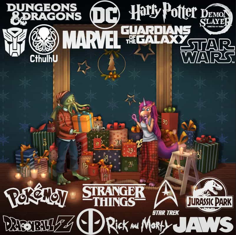 Legendäre Adventskalender Lootbox I für Nerds