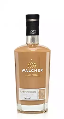 Walcher Brennerei Cappuccino Likör 17% vol. Cremiger Kaffeelikör aus Südtirol (1 x 0,7 l)