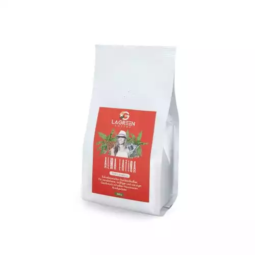 Kolumbianischer Qualitäts-Hochlandkaffee Alma Latina 250g.