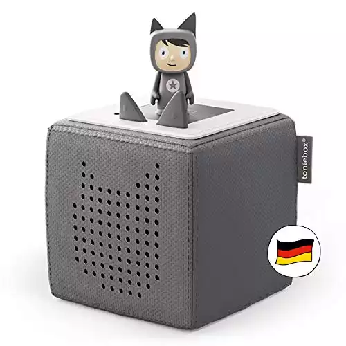 tonies Toniebox Starter Set inkl. 1 Kreativ Figur Audioplayer für Hörbücher