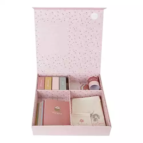 Little Dutch Erinnerungsbox - Flowers & Butterflies rosa