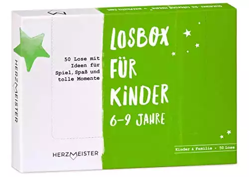 Losbox für Kinder 6-9 Jahre I 50 Lose mit Ideen für Spiel, Spaß & tolle Momente