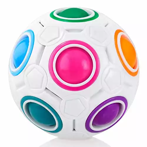 CUBIDI® Original Regenbogenball | Geschicklichkeitsspiel