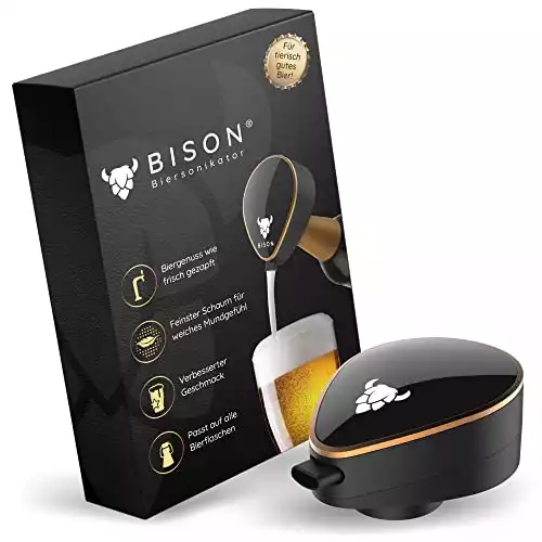 BISON Biersonikator - für Bier wie frisch gezapft