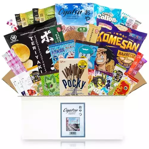 getDigital Oyatsu Japan Box - Ausgewählter Mix mit über 20 japanischen Snacks