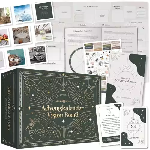 Lebenskompass® Adventskalender Vision Board