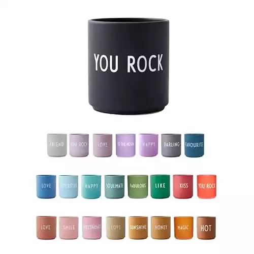 Design Letters Kaffeebecher | YOU ROCK | Dänisches Design Lieblingsbecher