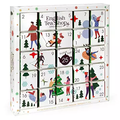 ETS - Puzzle Tee Adventskalender | 25 x BIO Tee in kompostierbaren Pyramidenbeutel für Advent