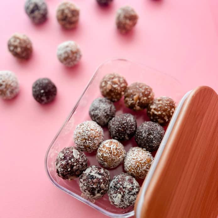 energy balls als Geschenk