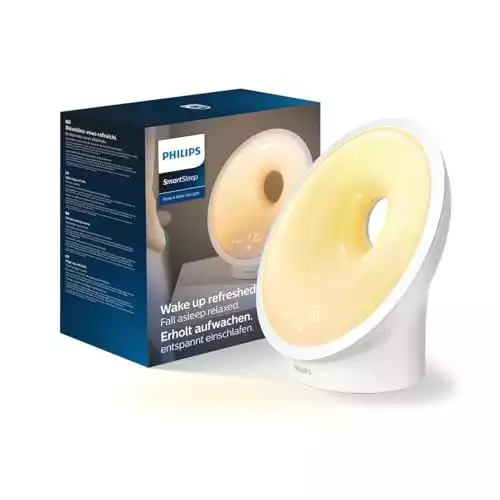 Philips Sleep & Wake-up Light, farbige Sonnenaufgangssimulation