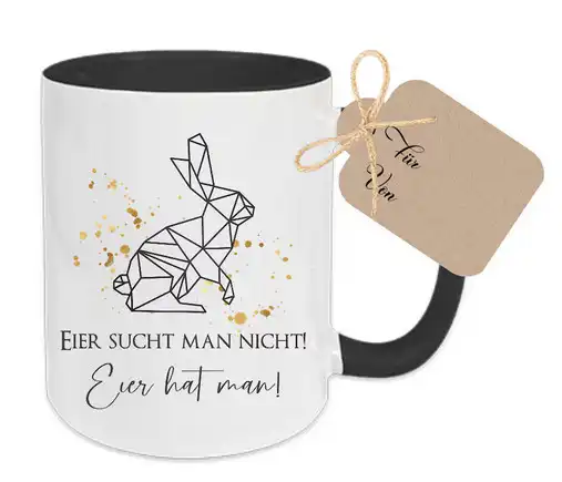 Tasse mit lustigem Sprch