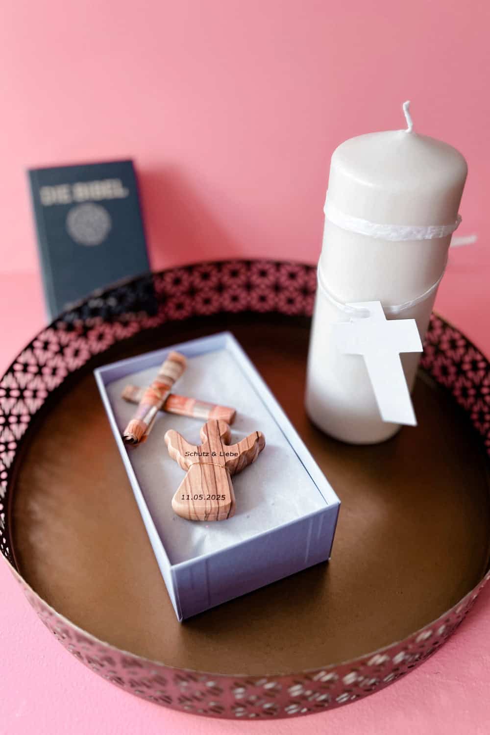 Geschenk zur Taufe Schutzengel