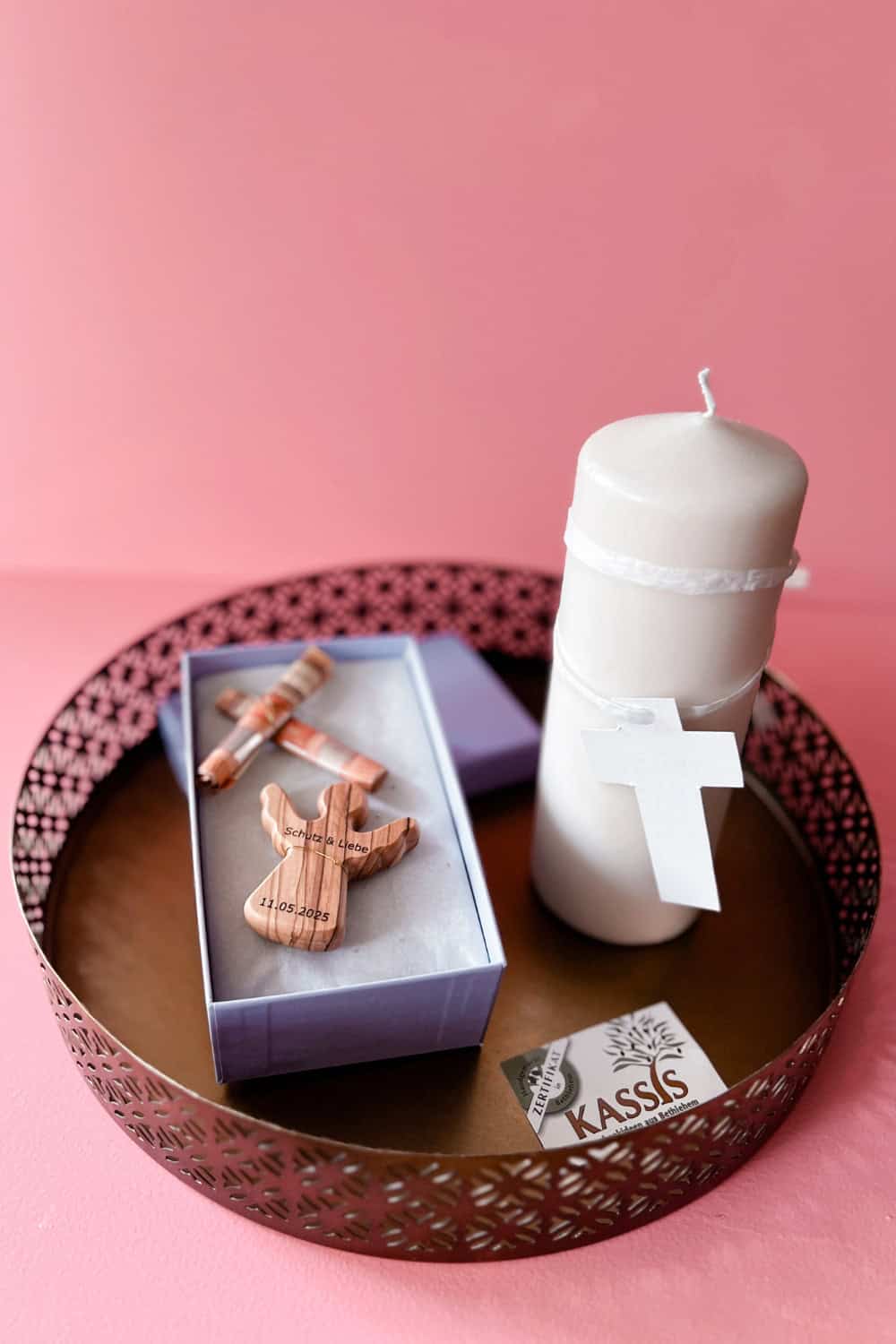 Geschenk zur Taufe Schutzengel Taufgeschenk Schutzengel