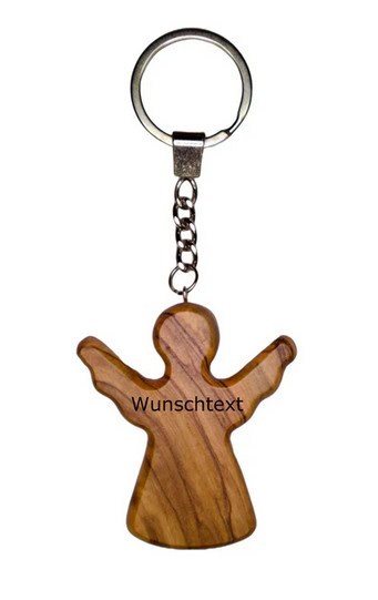 Personalisierter Schlüsselanhänger Schutzengel