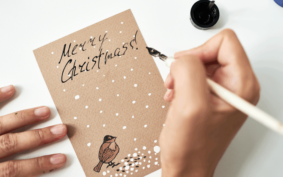 Sind Weihnachtskarten noch zeitgemäß oder nur Verschwendung von Ressourcen?