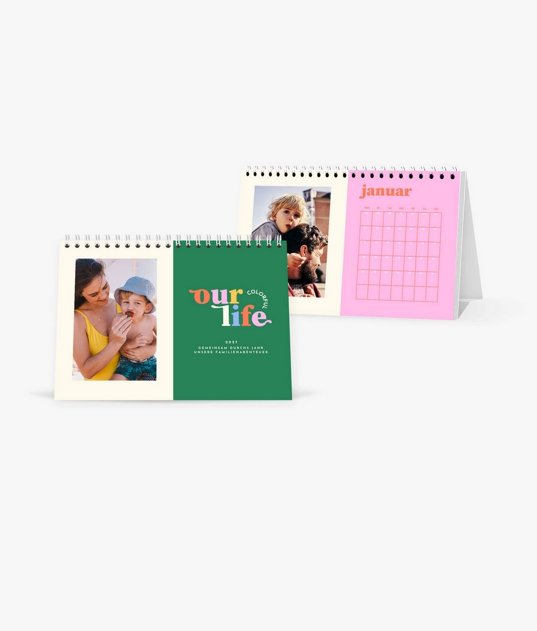 Tischkalender - bunt