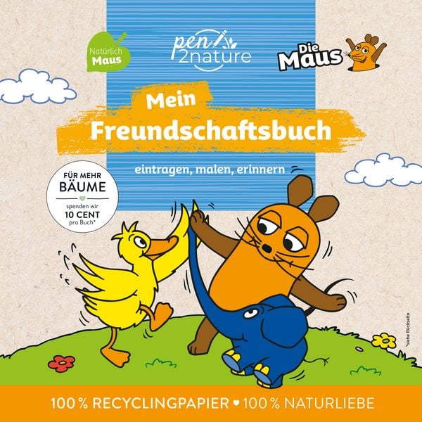 Freundschaftsbuch mit der Maus