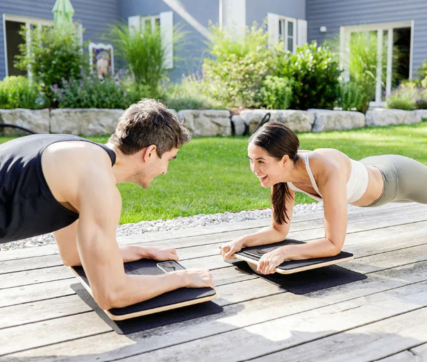 Plankpad PRO – Balance Board mit Fitness-App