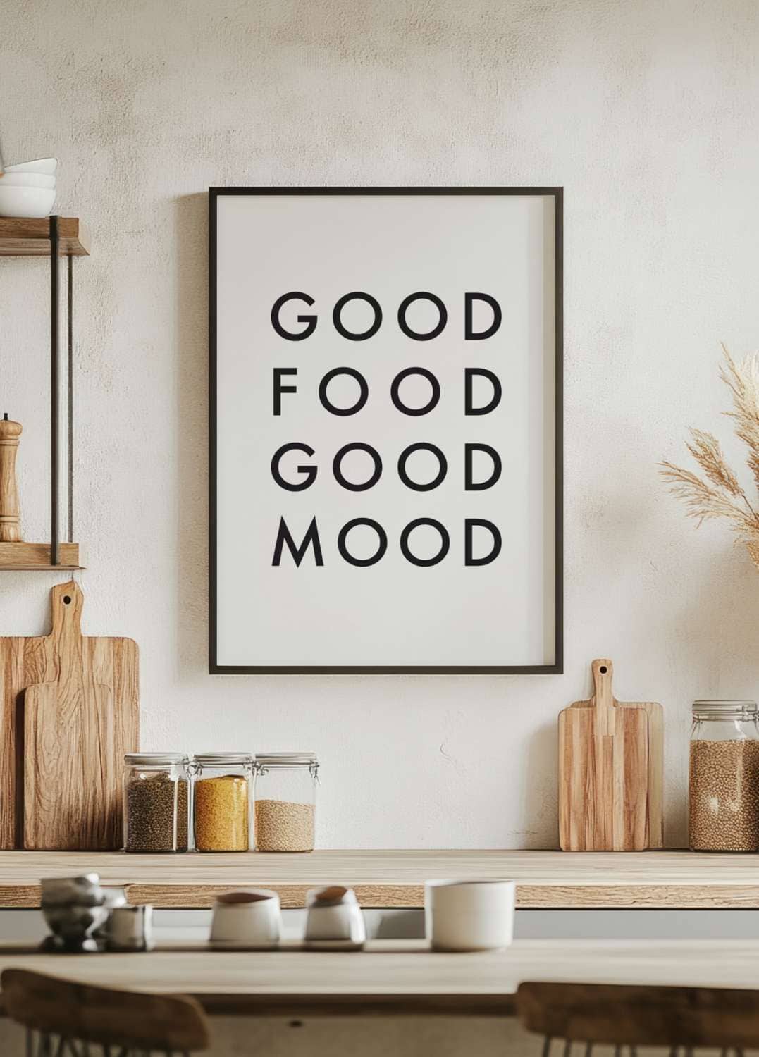 Poster Good Food — Good Mood