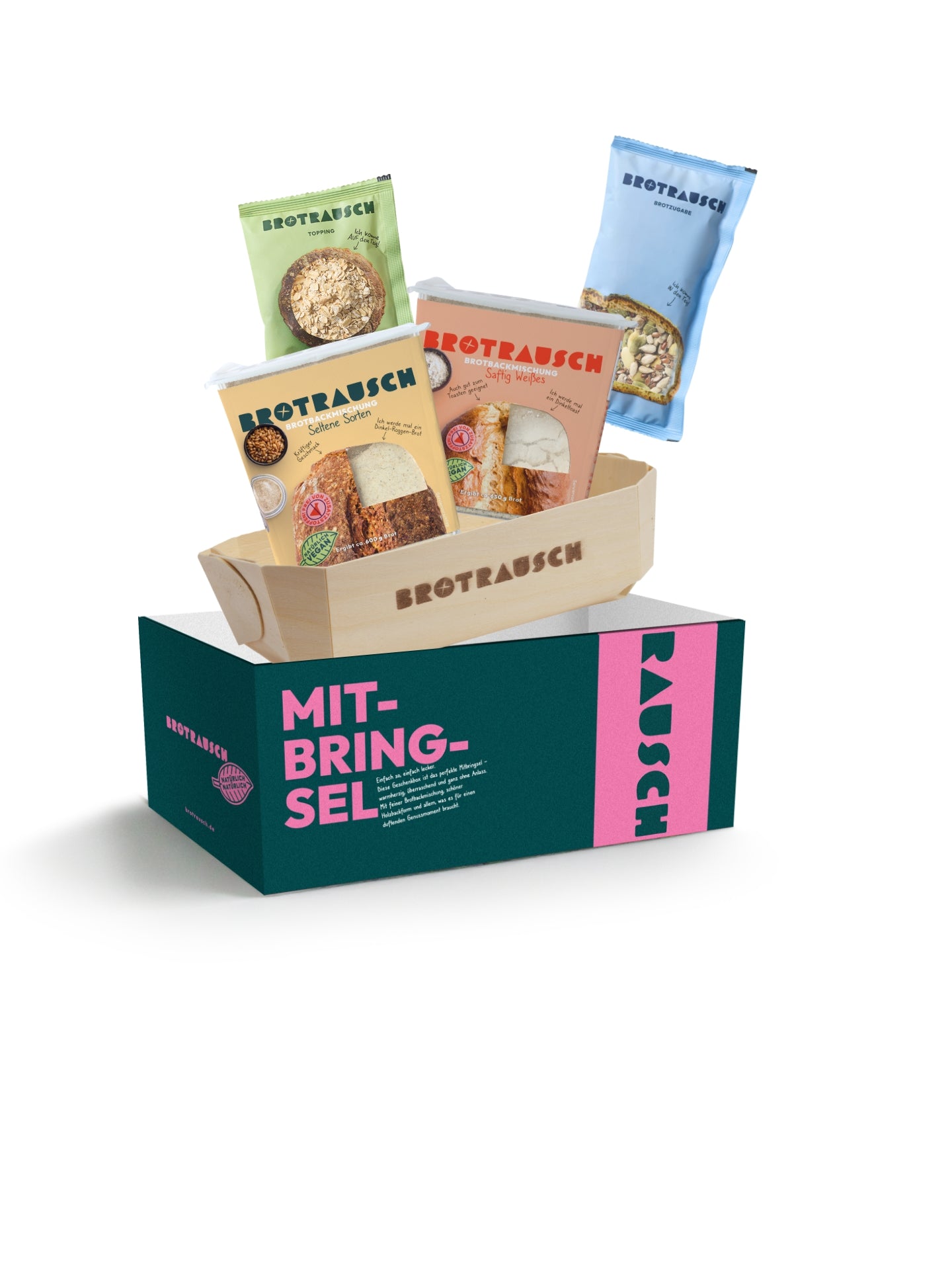 2 x Brotbackmischungen
